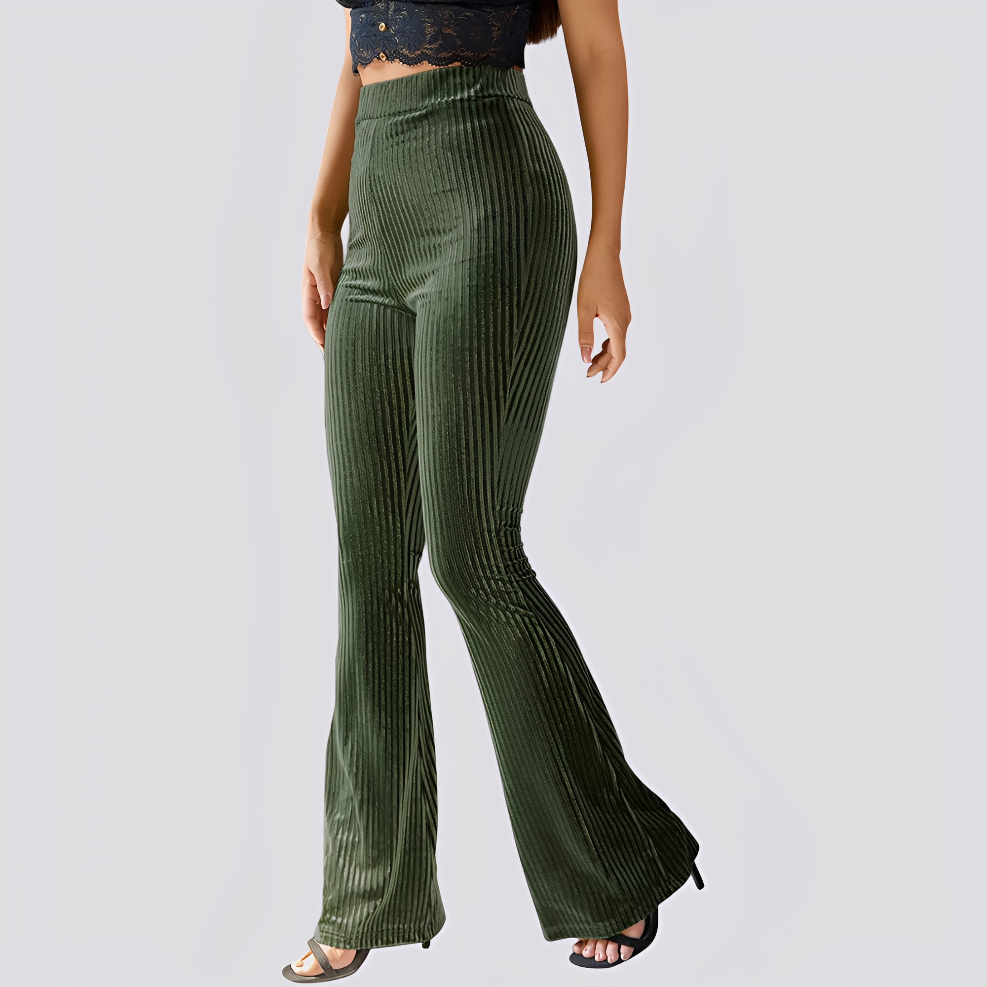 Leona - Bequeme Cord-Schlaghose für Damen