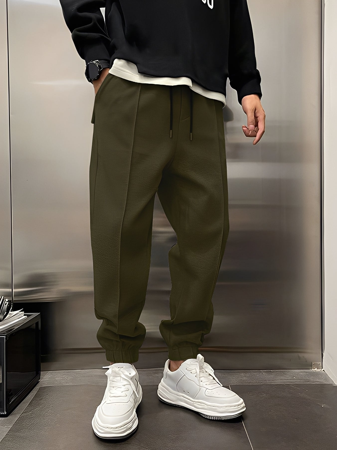 Philip - Bequeme, dicke, weite Herrenhose
