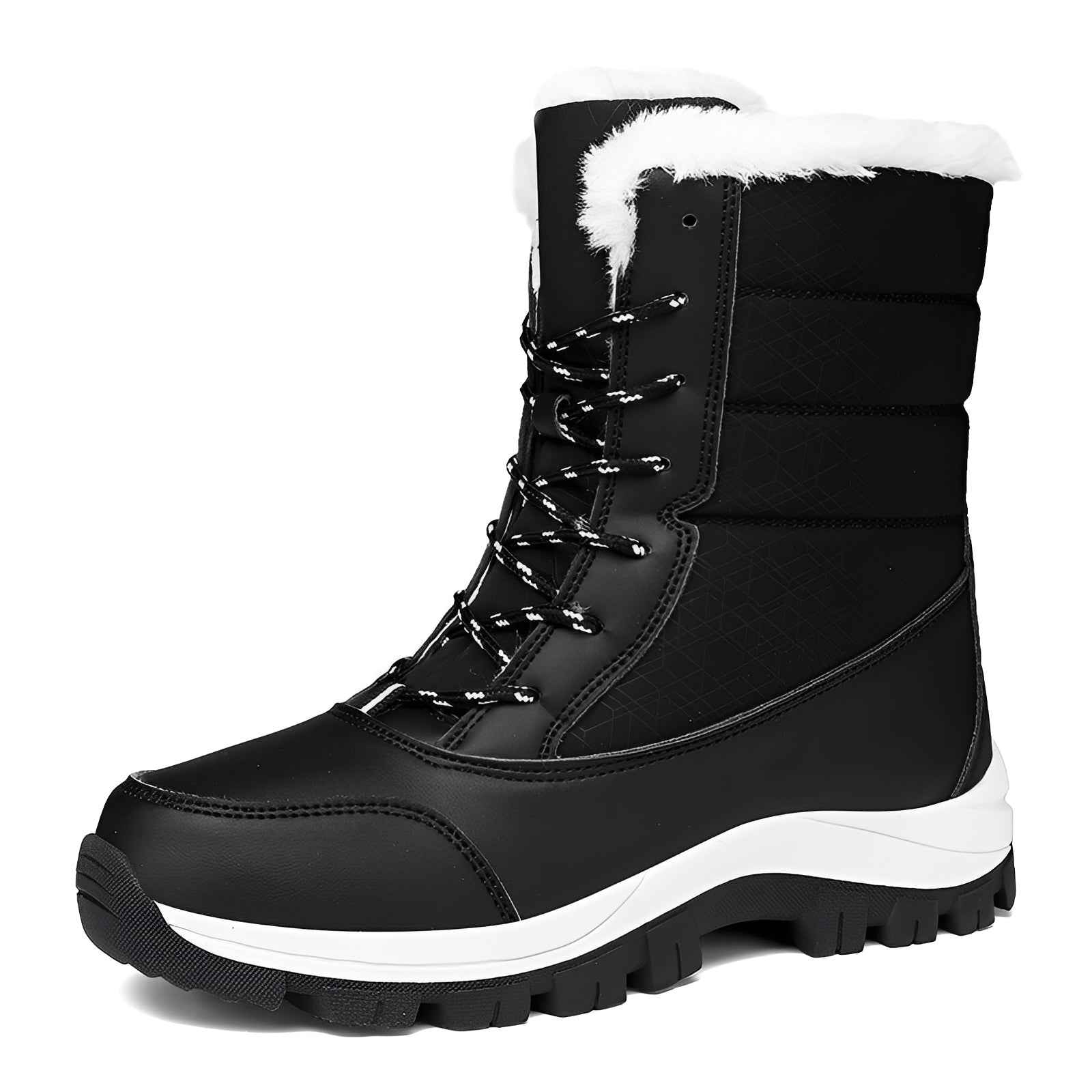 Yasmine - Bequeme, wasserdichte Samt-Winterstiefel für Damen