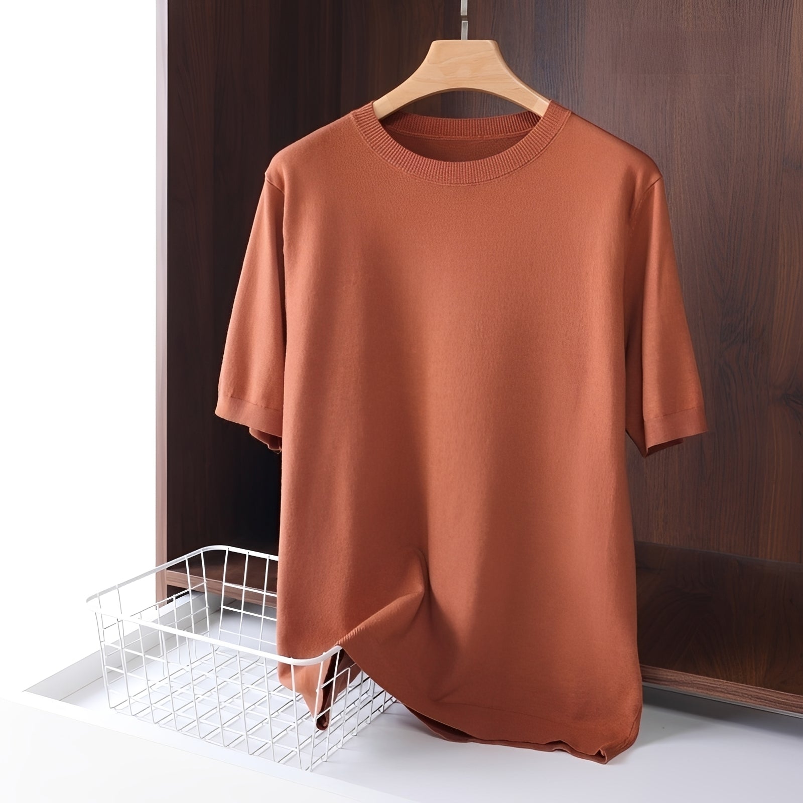 Nannie - Legeres Damen-T-Shirt mit Rundhalsausschnitt
