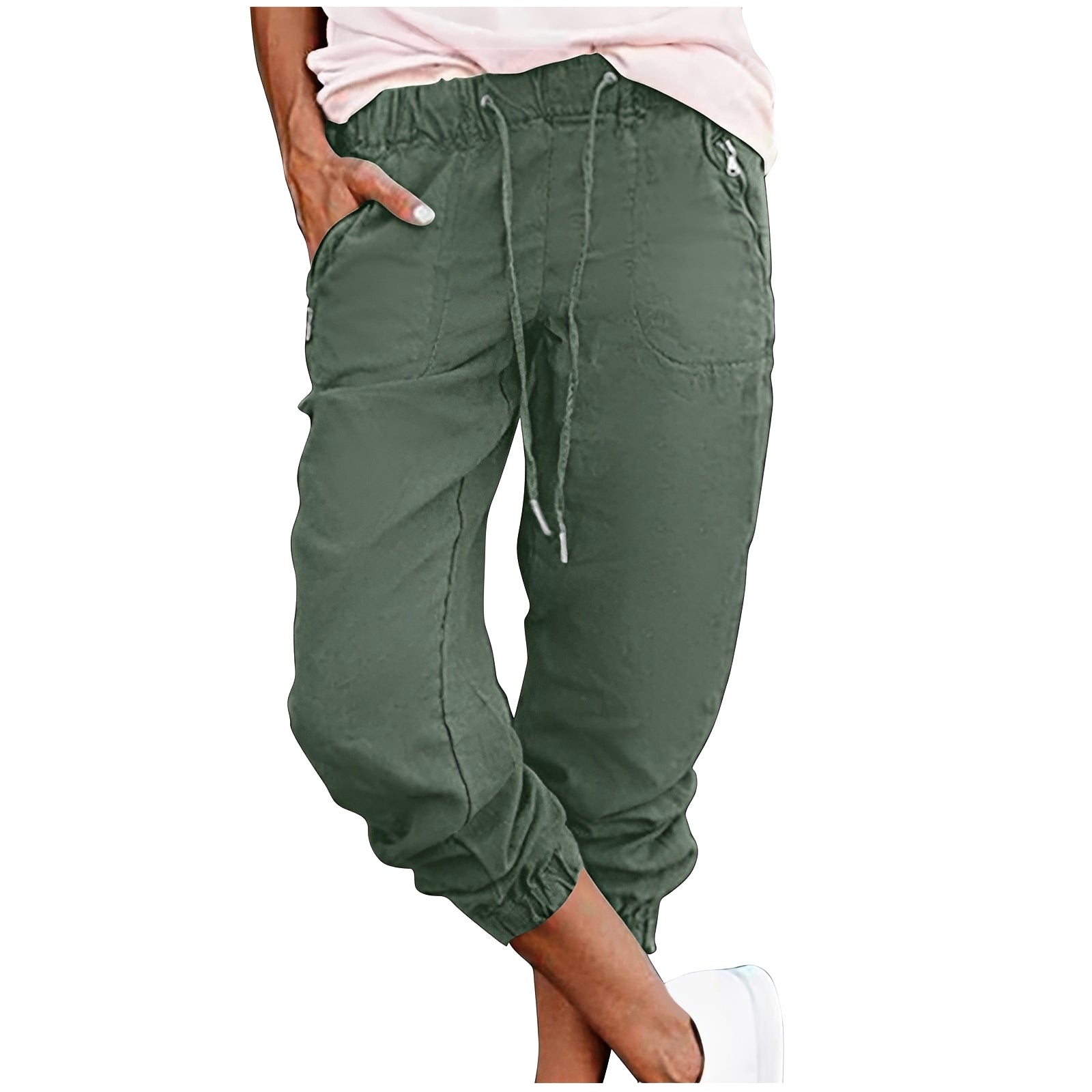 Nina - Bequeme elastische Cargohose für Damen