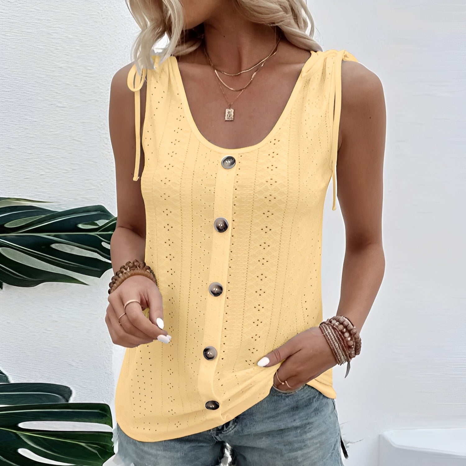 Millie - Eleganter ärmelloser Tanktop für Frauen