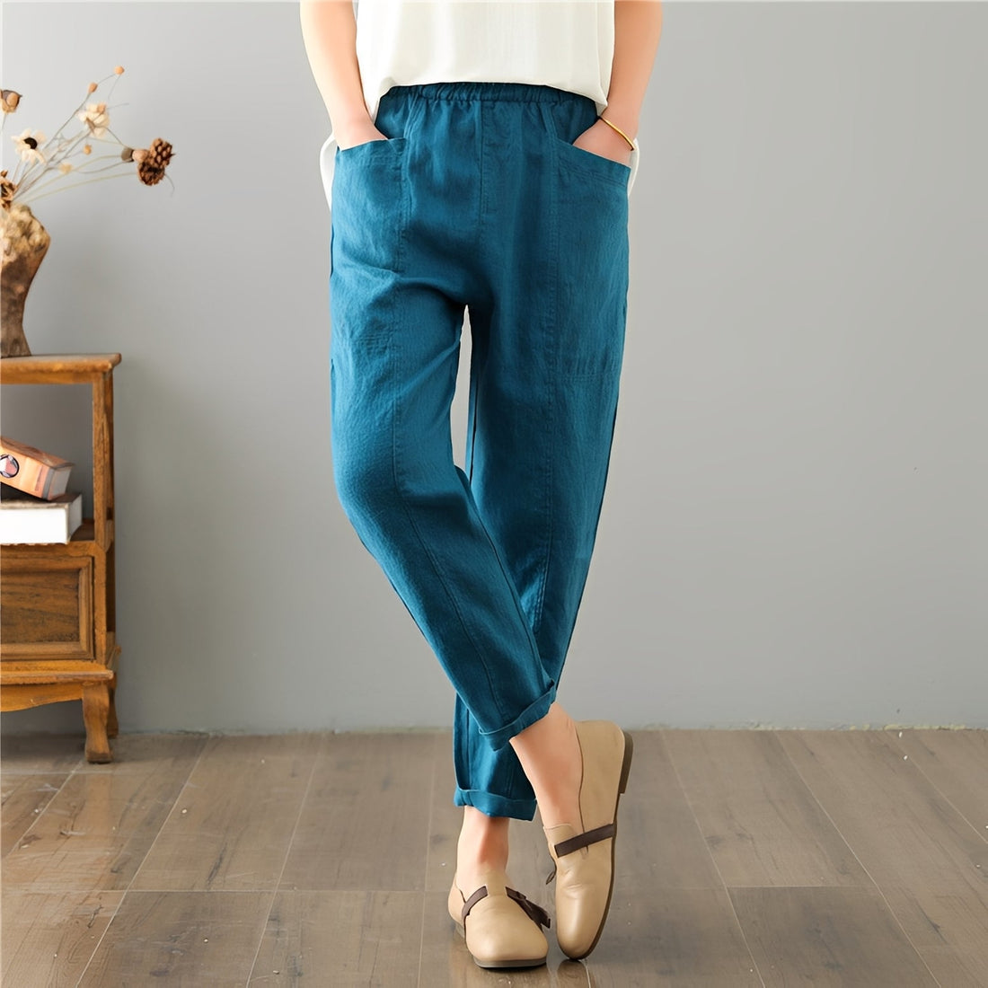 Gretchen - Lässige Hose mit Taschen für Frauen