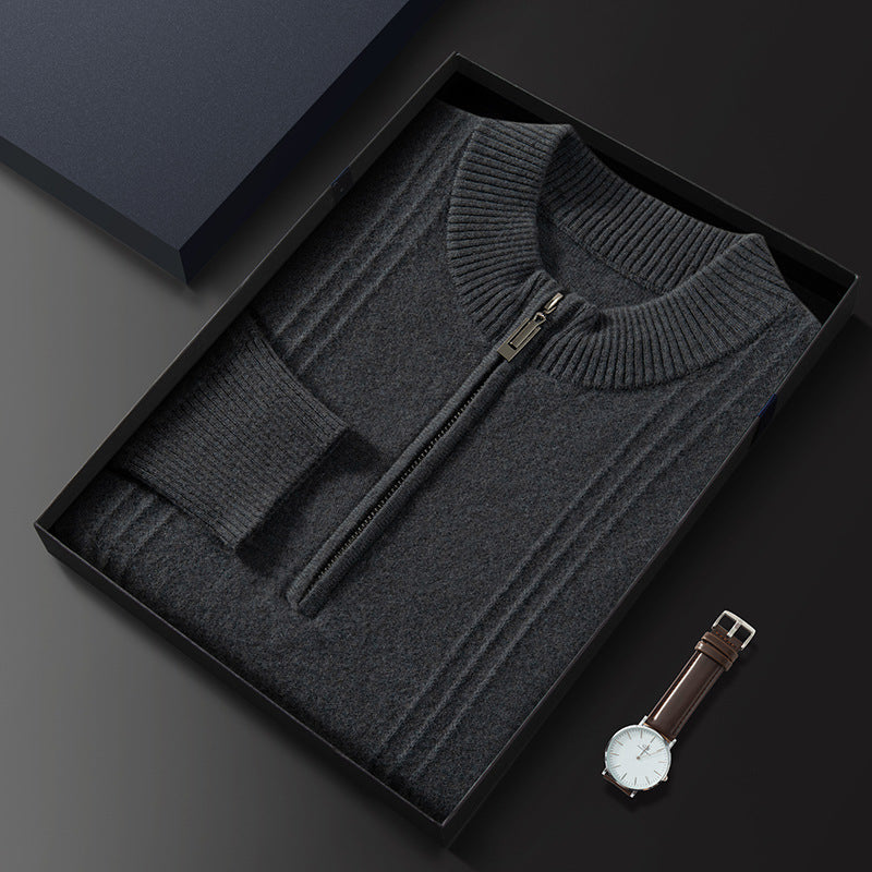 Ralph – Eleganter Herrenpullover mit Rippstruktur