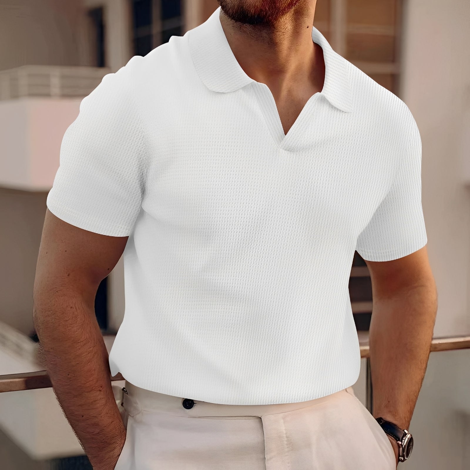 Mellvin - Bequemes Sommer-Polo für Männer