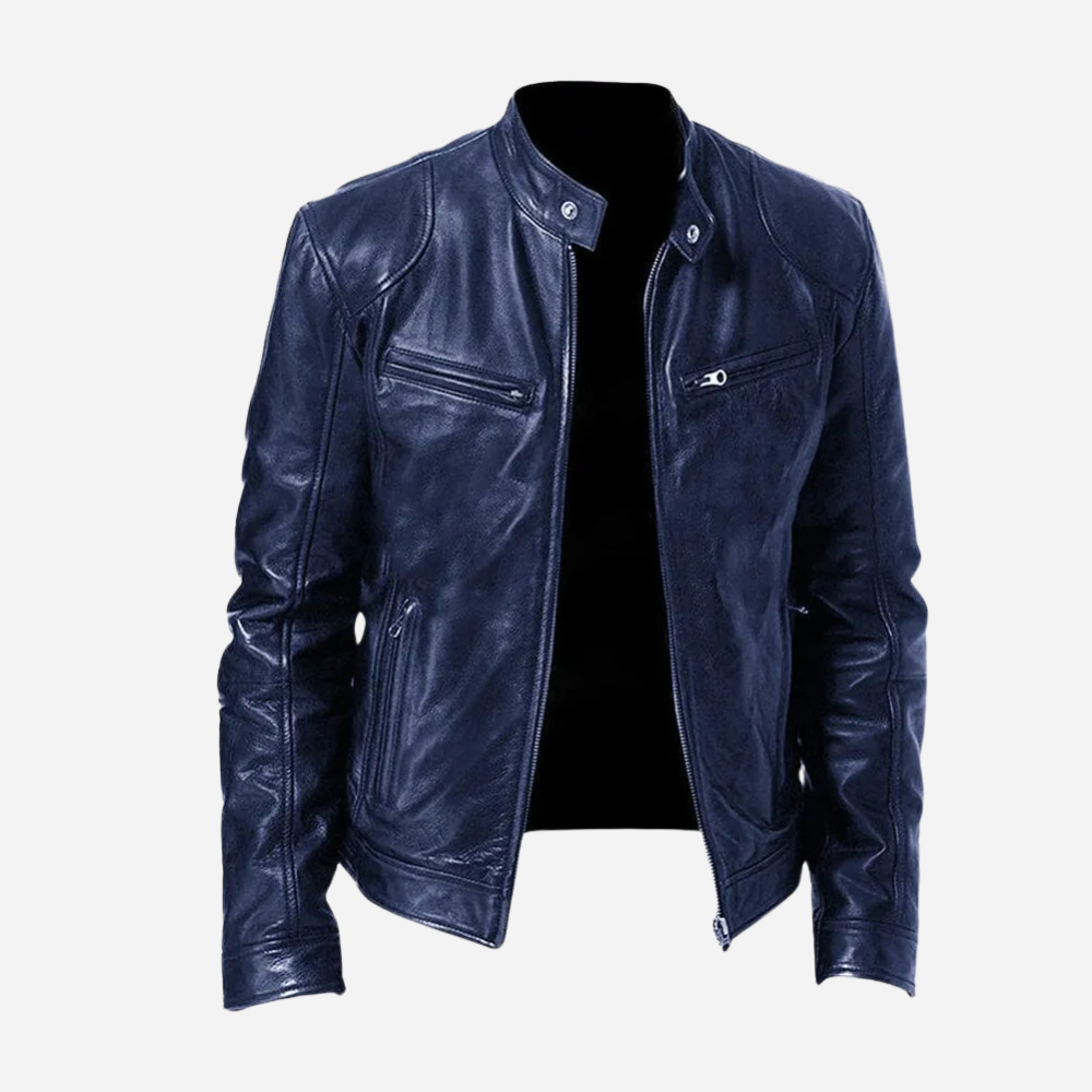 Norris - Lockere Herrenlederjacke