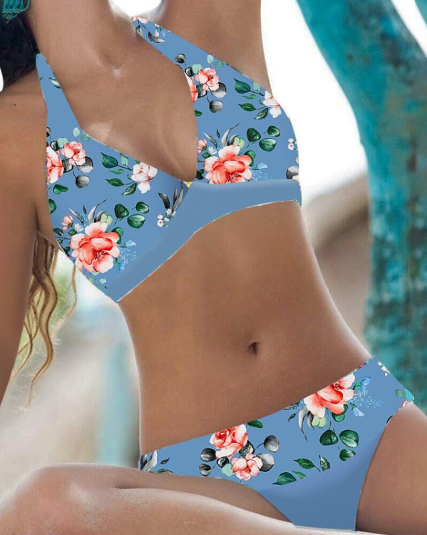 Addie - Stylisches hochgeschnittenes Bikini-Set für Frauen