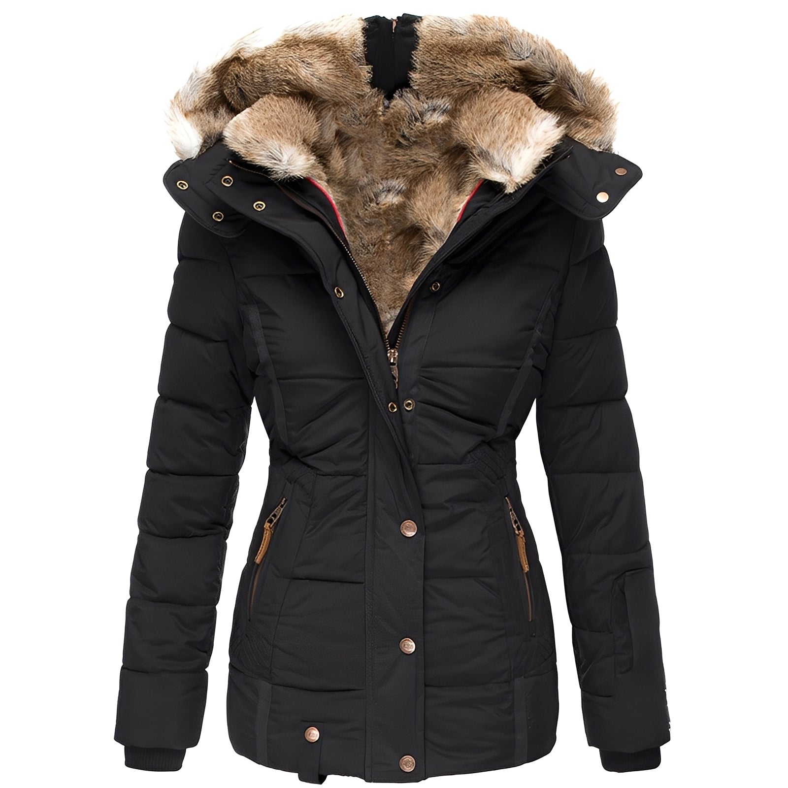 Romilly - Stilvolle und warme Damenjacke mit Kapuze