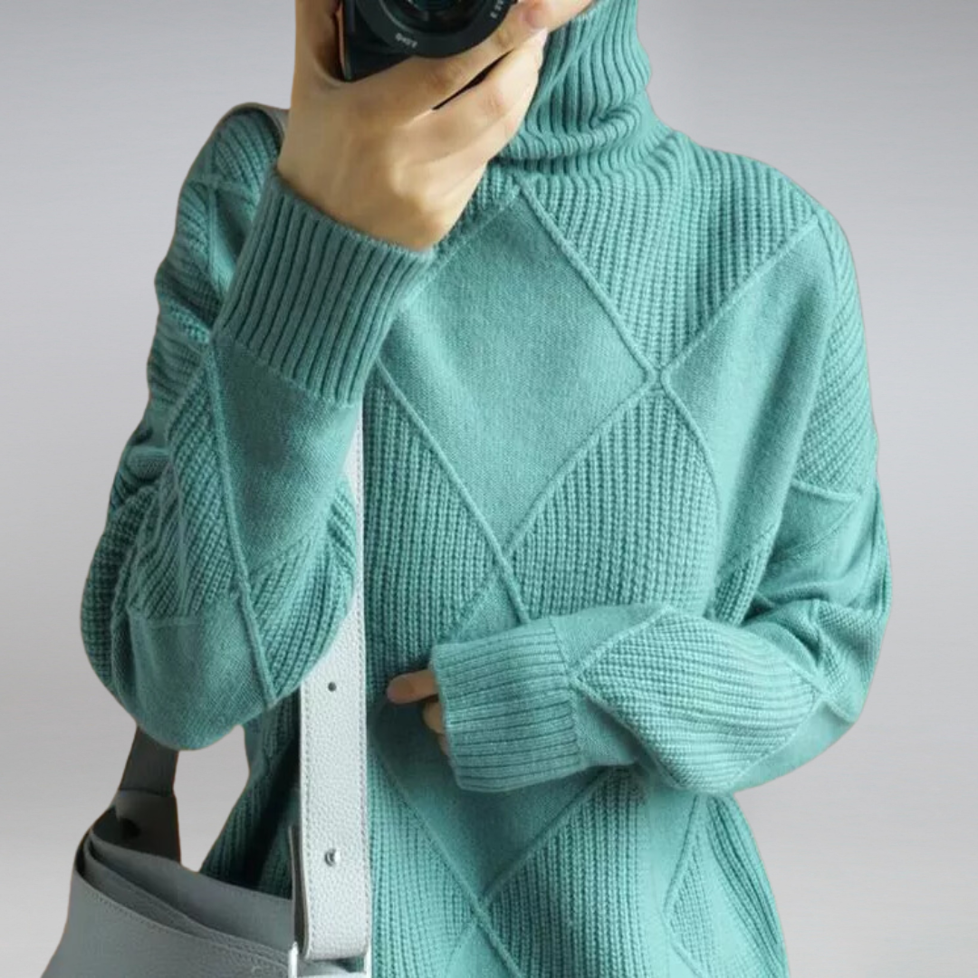 Camille – Damen-Rollkragenpullover
