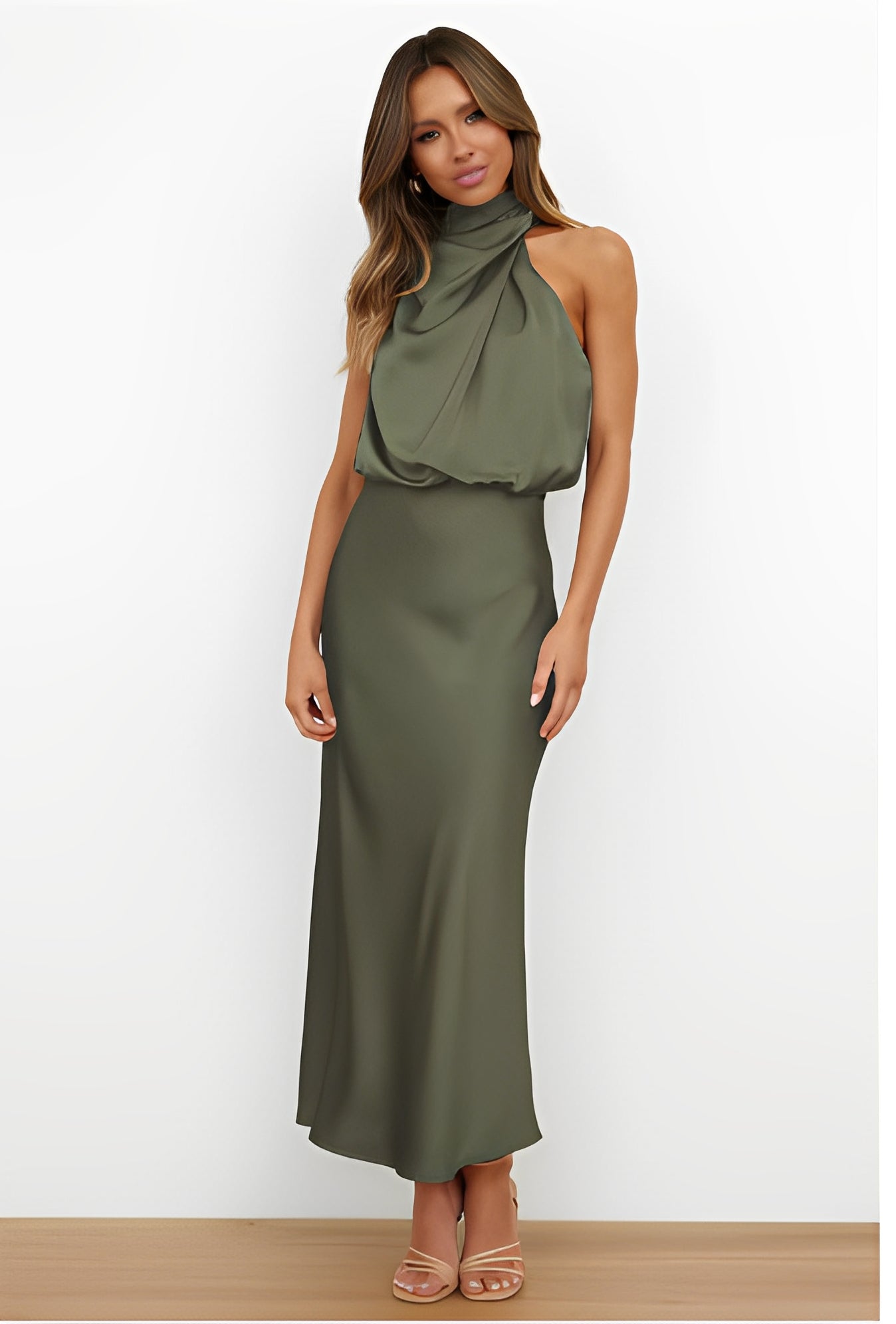Marley - Elegantes Satin-Abendkleid für Damen