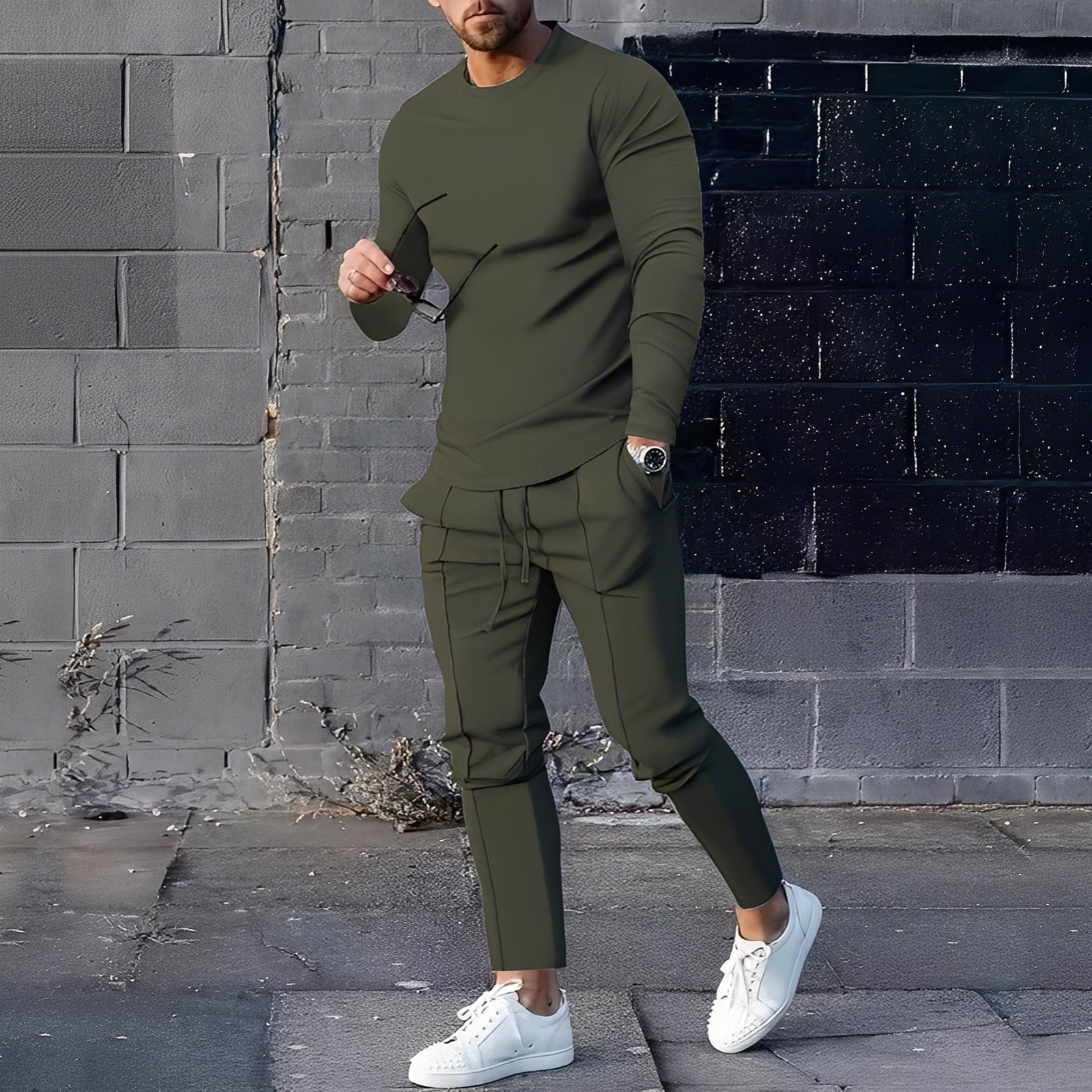 Adélard - Männer-Set aus Pullover und bequemer Hose