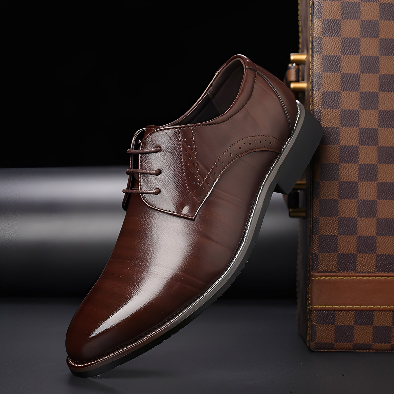 Beckham - Formelle Schnürschuhe im Brogue-Stil für Männer