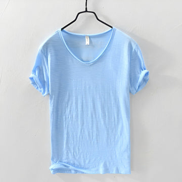 Lardo - Herren T-Shirt einfarbig und atmungsaktiv