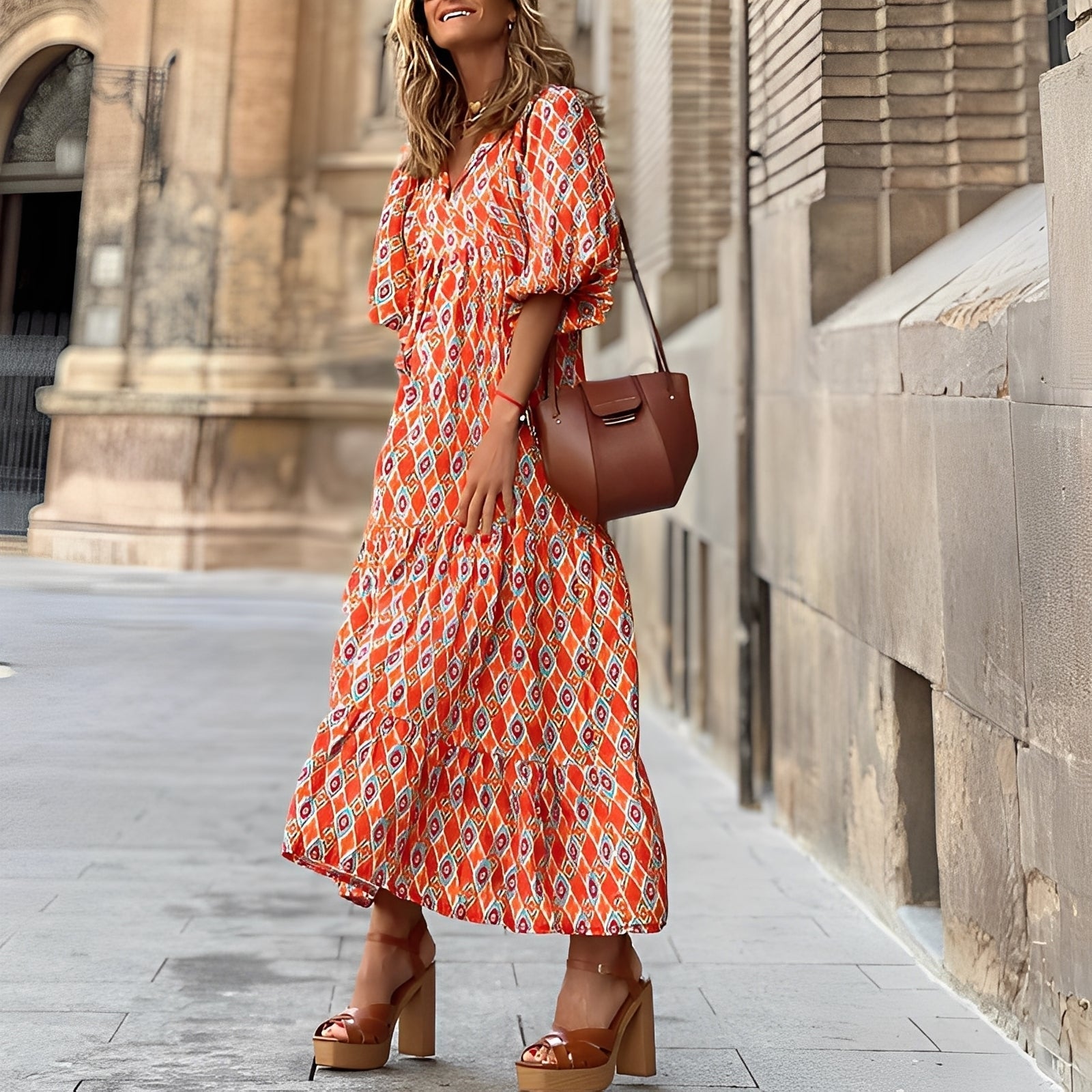 Irénée - Schickes Boho-Kleid für Damen