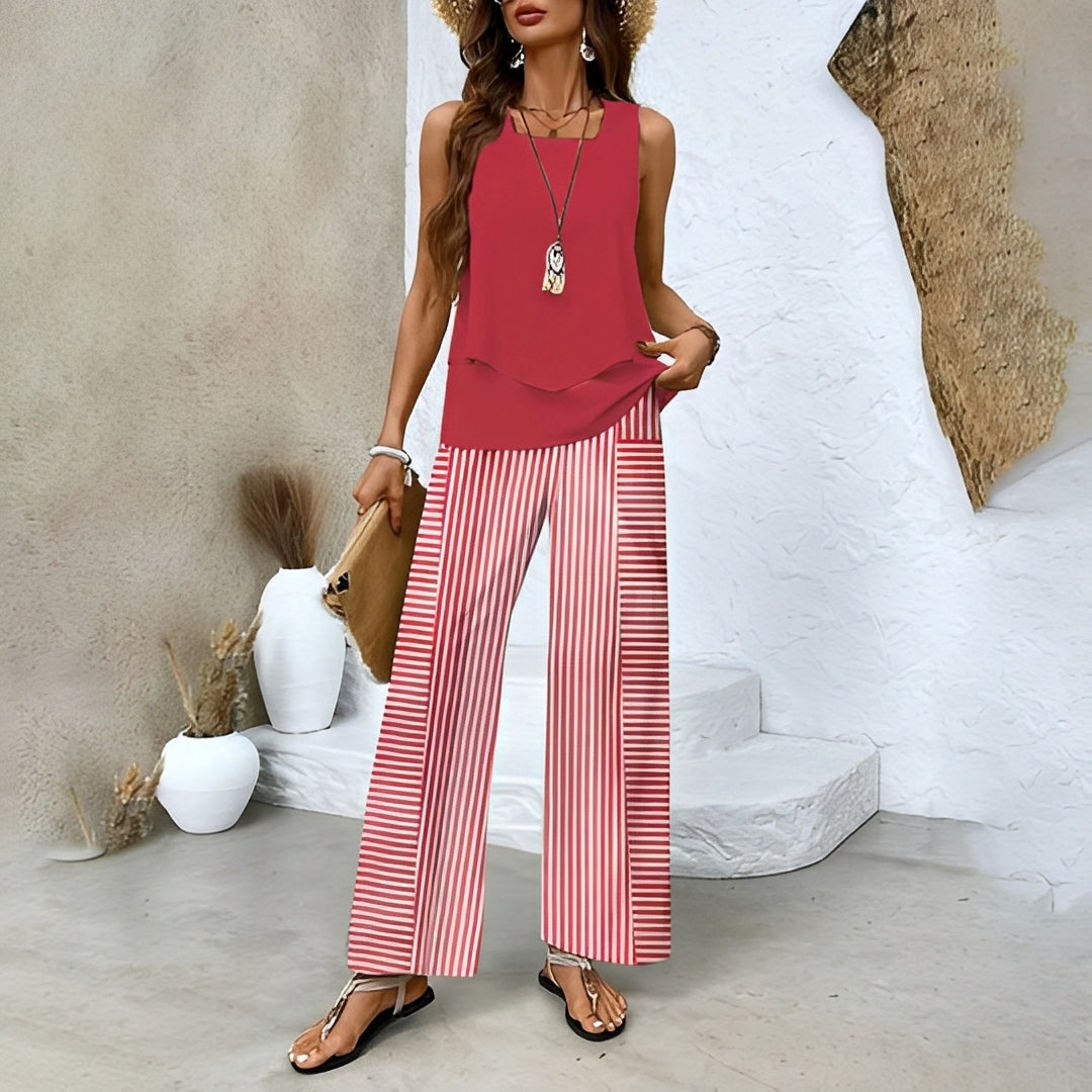 Elma - Elegantes Zweiteiler-Set für den Sommer für Damen