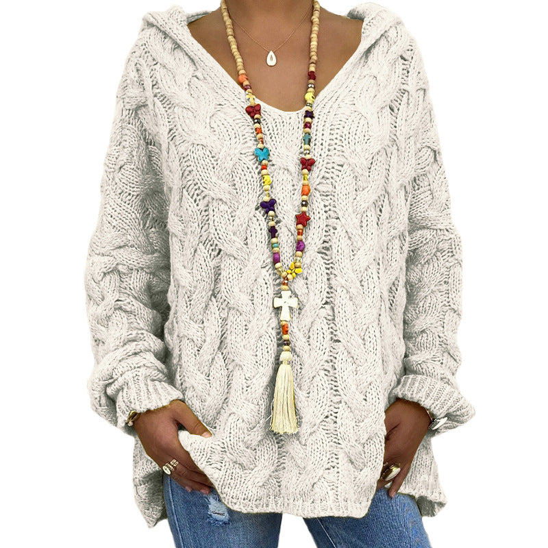Charlotte - Modischer, locker geschnittener Damenstrickpullover