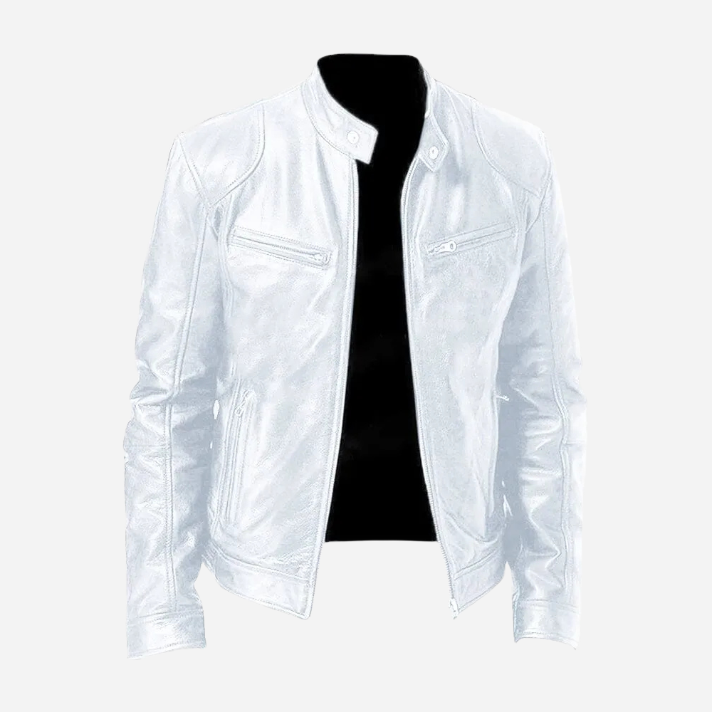 Norris - Lockere Herrenlederjacke