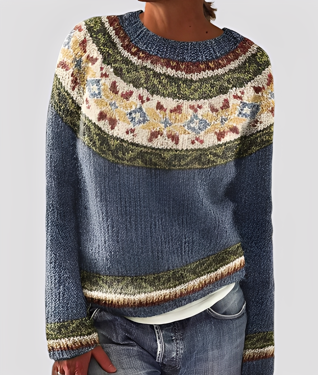 Christal – Damenpullover, elegant und locker geschnitten