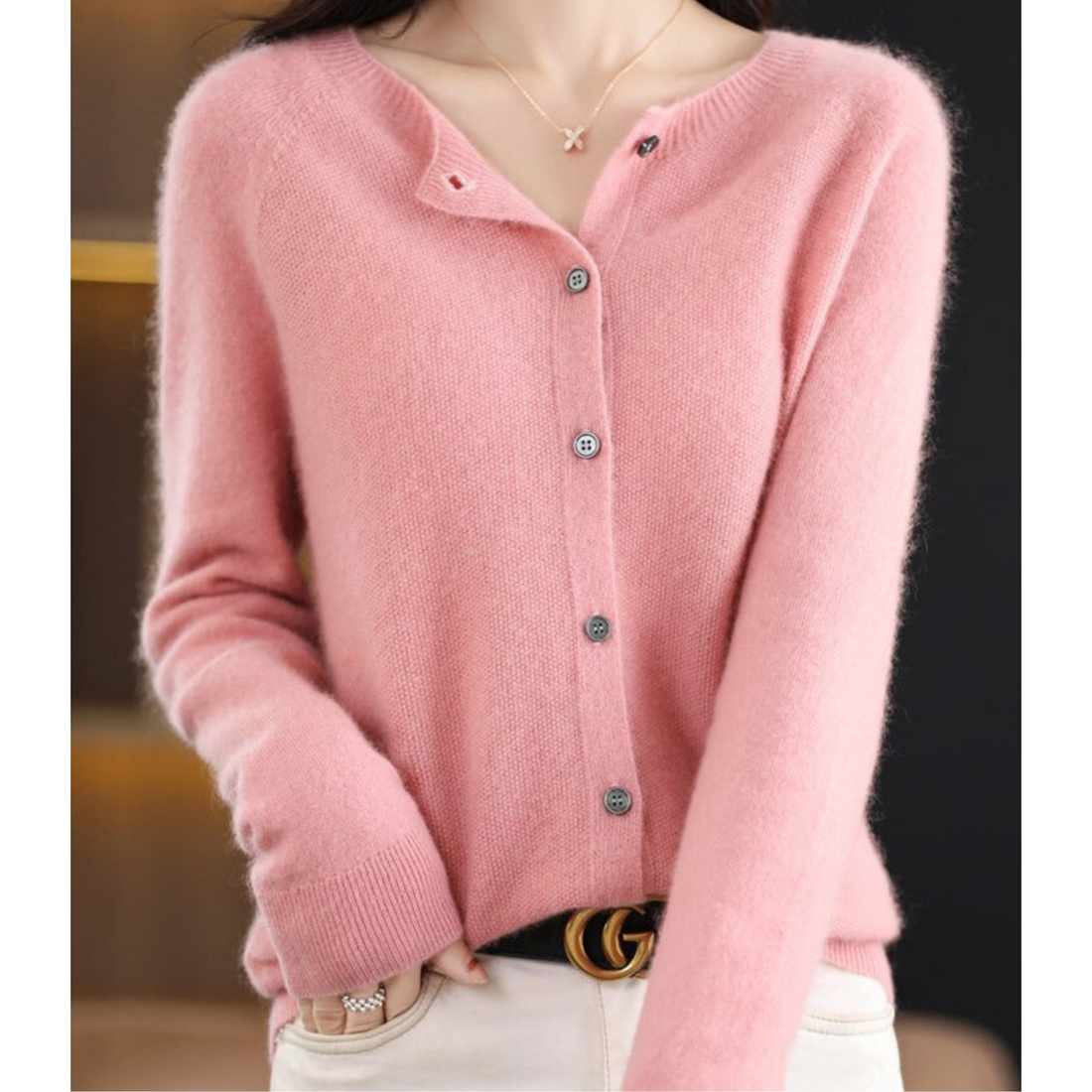 Aubry – Kuschelige, weiche Strickjacke