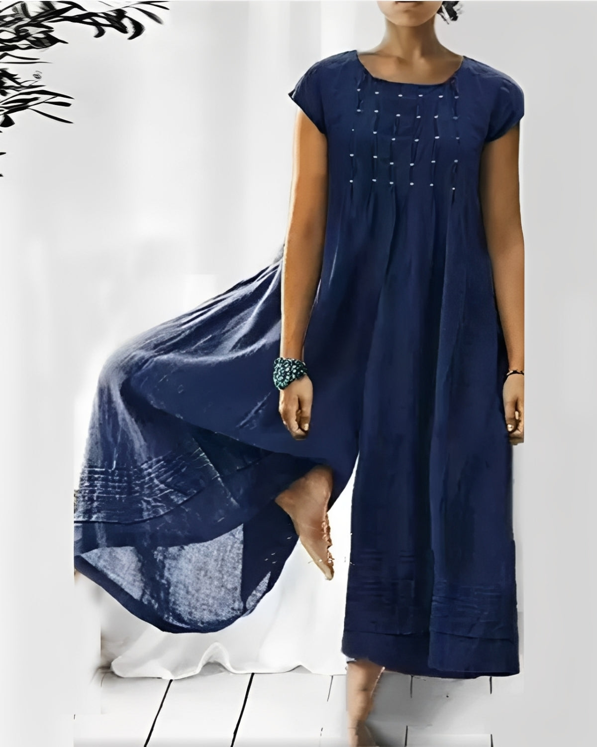 Claudia - Schicke Kurzarm-Jumpsuit für Damen