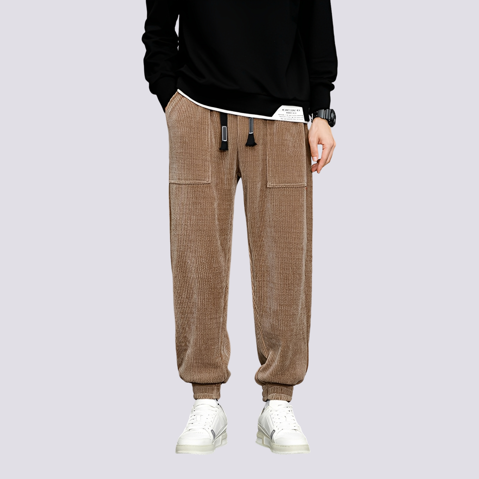 Benji - Komfortable Cord-Jogginghose für Herren