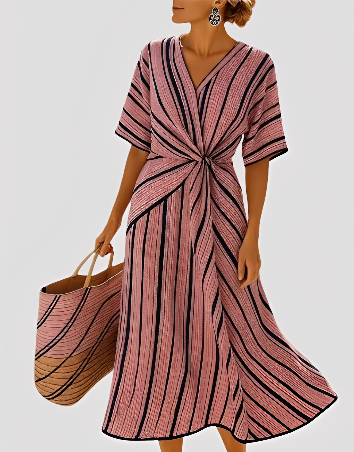 Mabel - Elegantes und weites Maxikleid für Damen