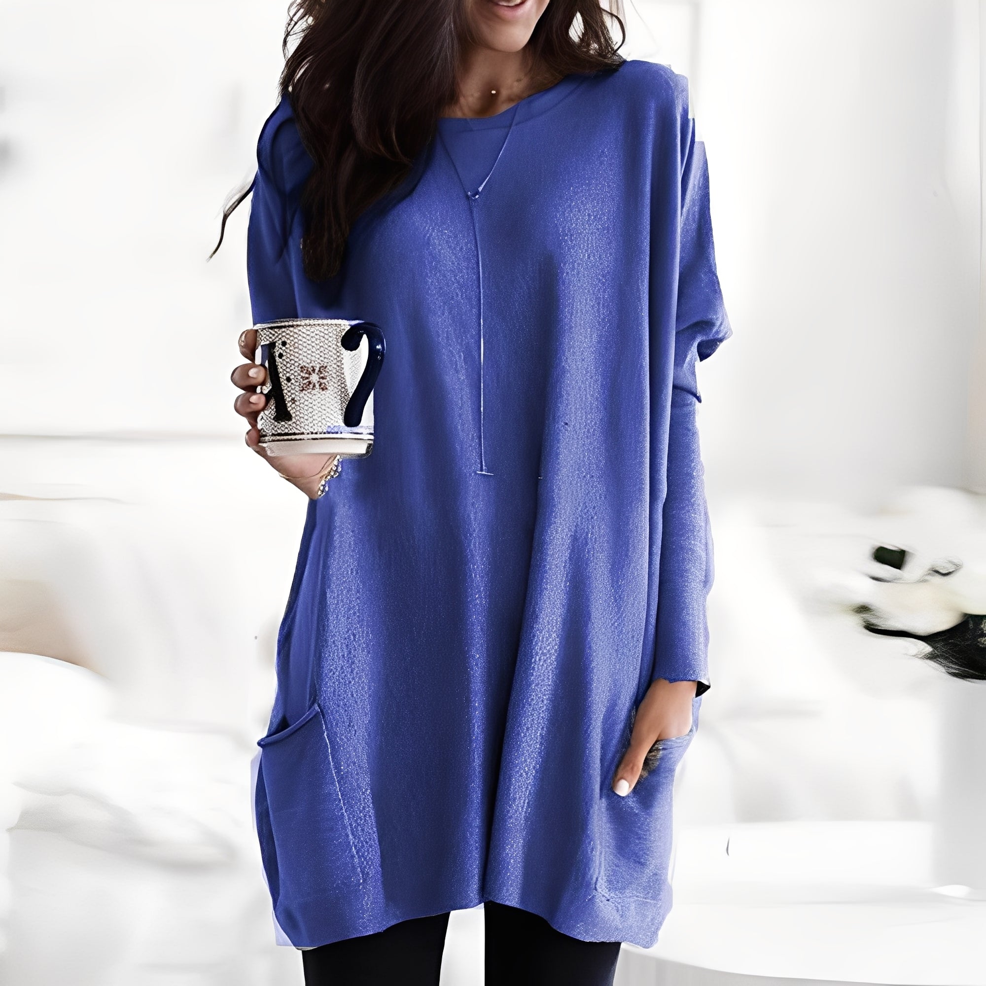 Diane - Eleganter Damenpullover mit langen Ärmeln