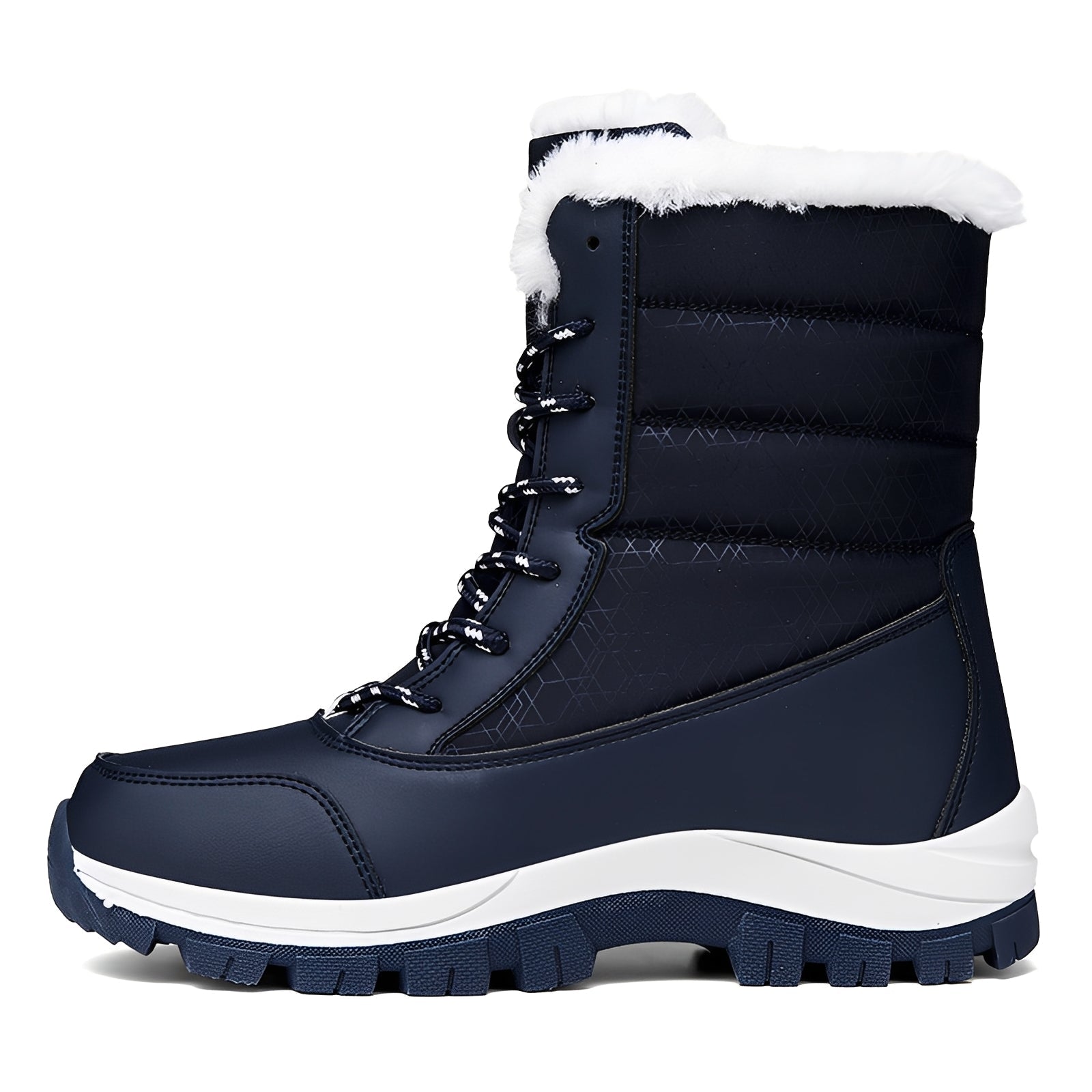 Yasmine - Bequeme, wasserdichte Samt-Winterstiefel für Damen