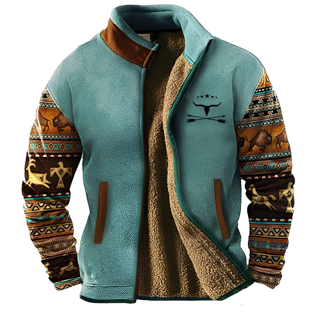 Aubert - Herren-Fleecejacke für Outdoor-Einsätze