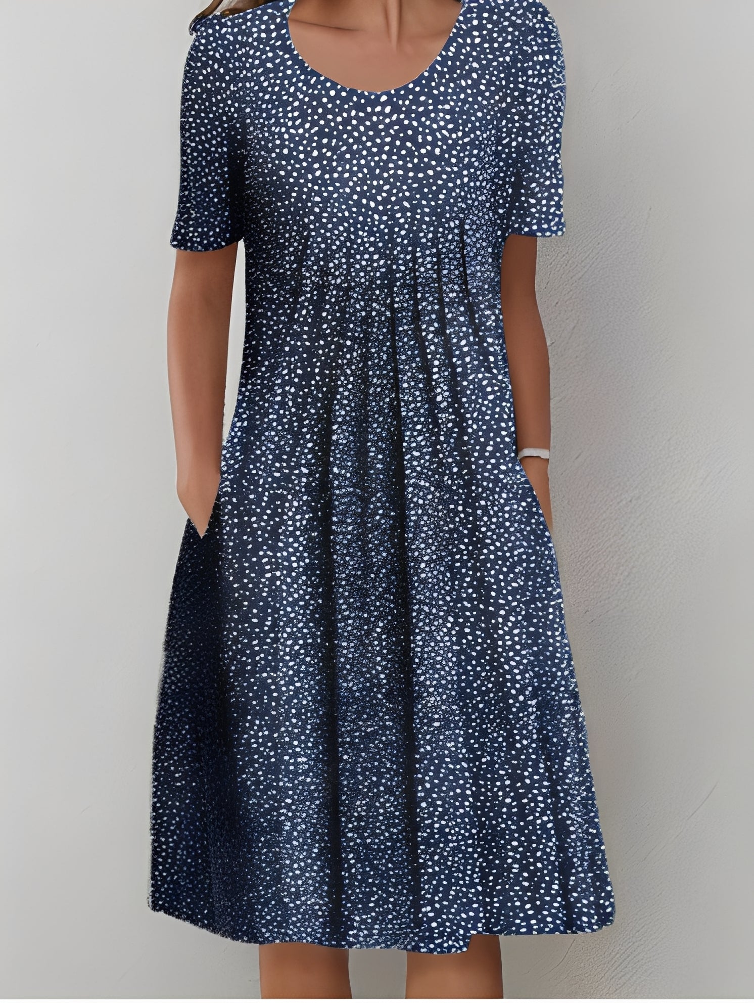 Jodie - Elegantes bedrucktes Kleid für Frauen