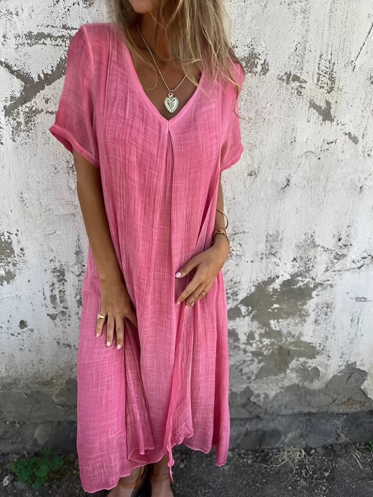 Rachel - Bequemes und lässiges Kleid für Frauen