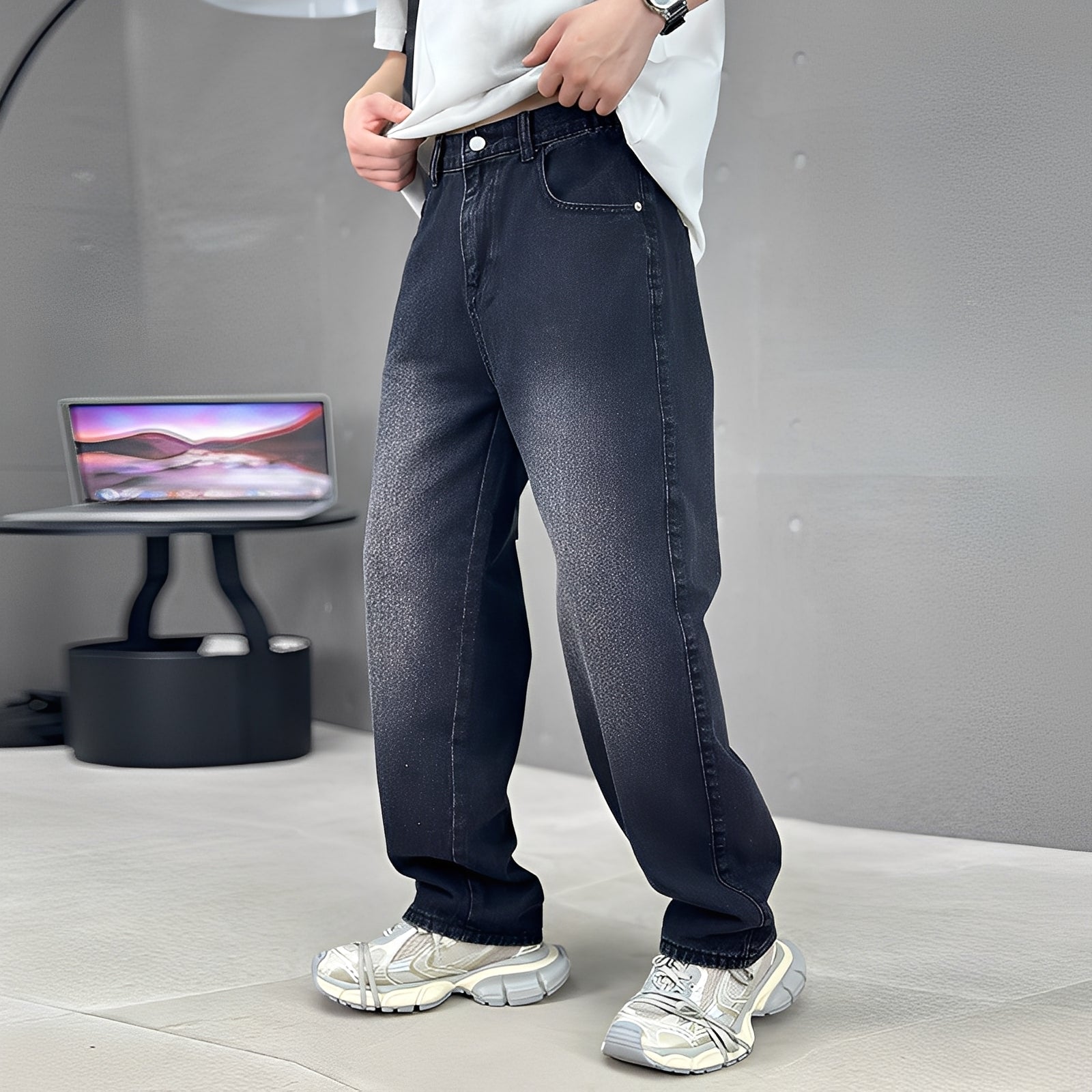 Wendell - Trendige Herrenjeans mit bequemer Passform