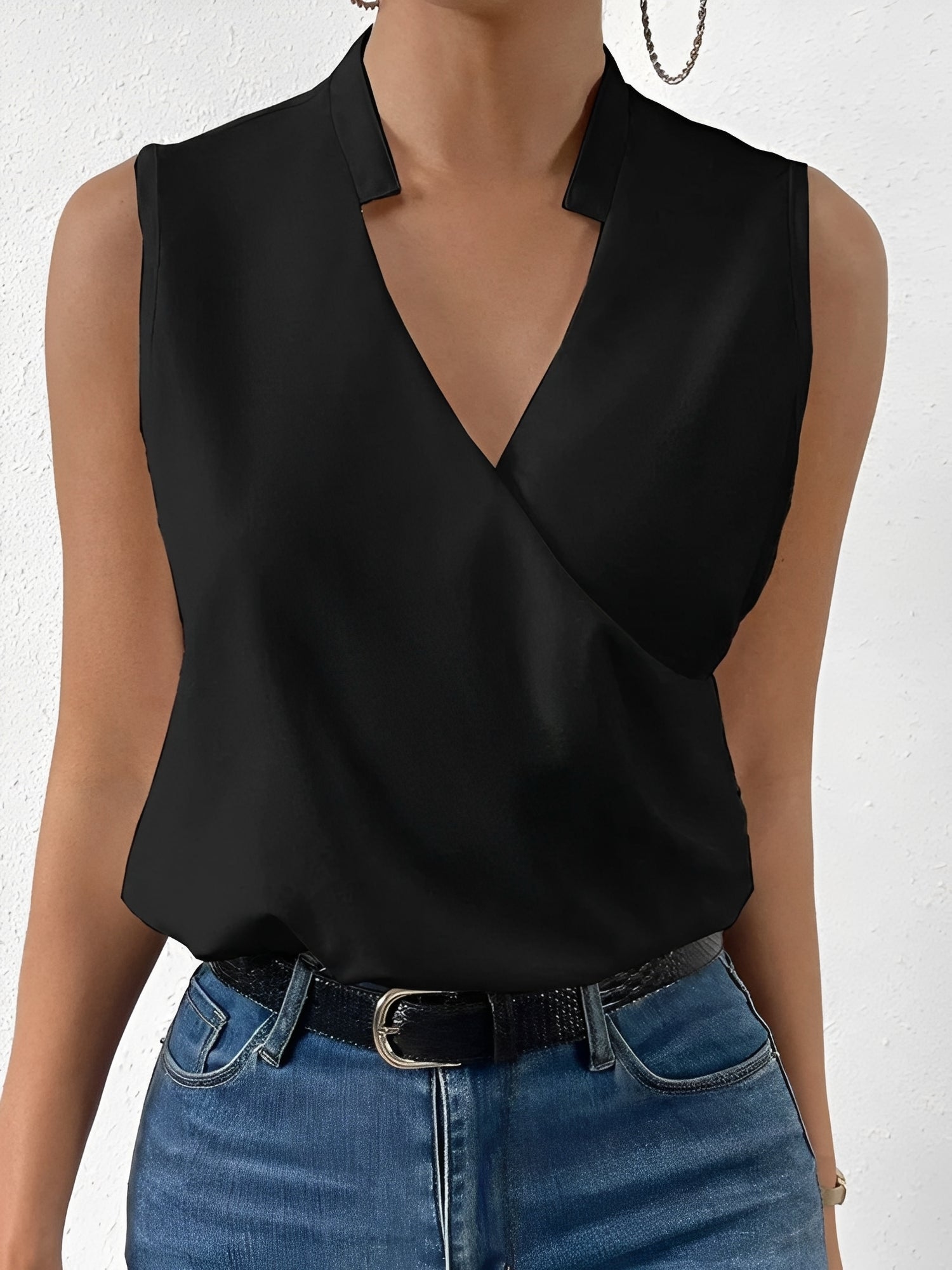 Marie - Modische ärmellose Bluse für Damen