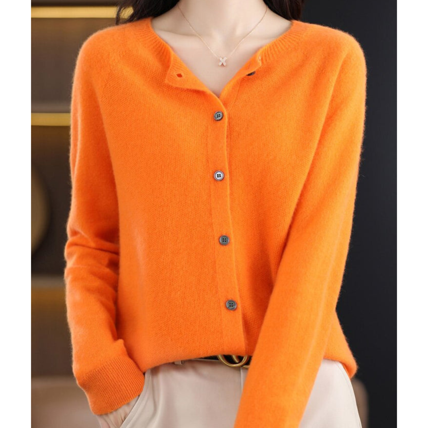 Aubry – Kuschelige, weiche Strickjacke