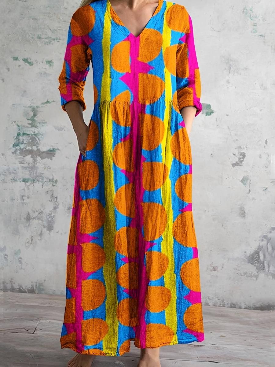 Eleanor - Fließendes Damen-Blumenkleid