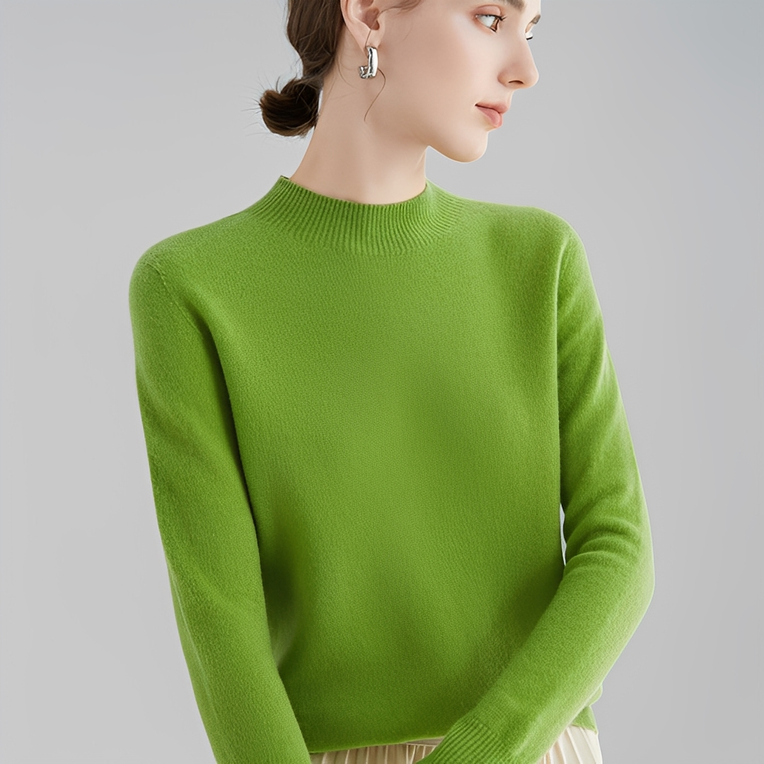 Chrystellene – Komfortabler Damen-Rollkragenpullover