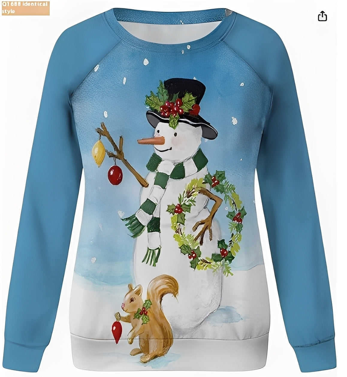Quinty - Damen-Weihnachtspullover