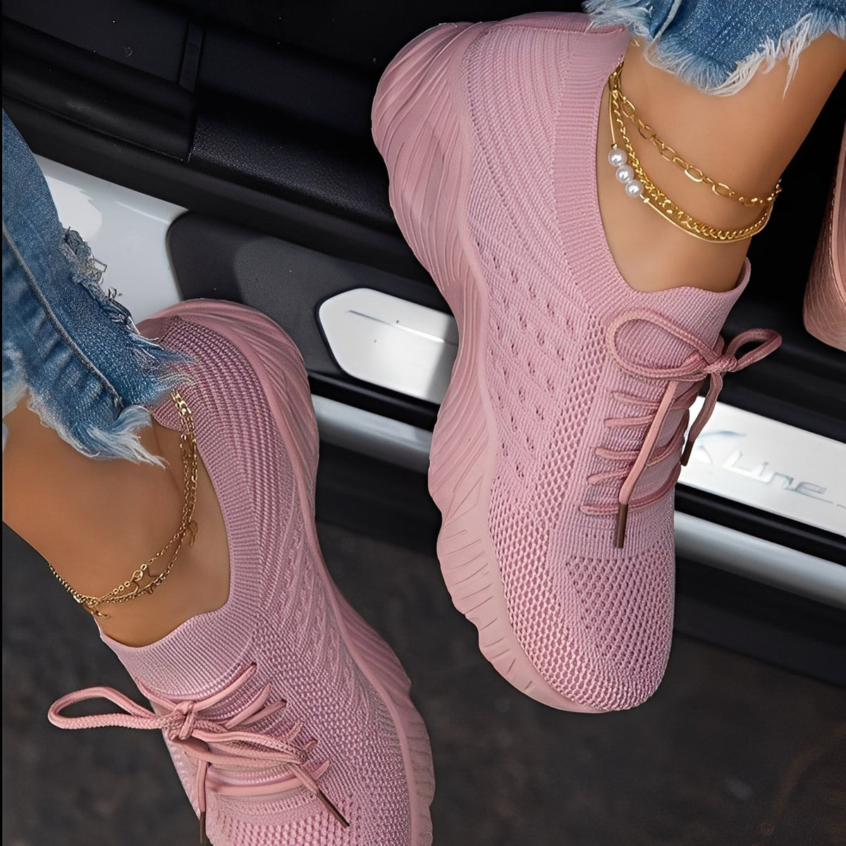 Axelle - Modische und luftige Sneaker
