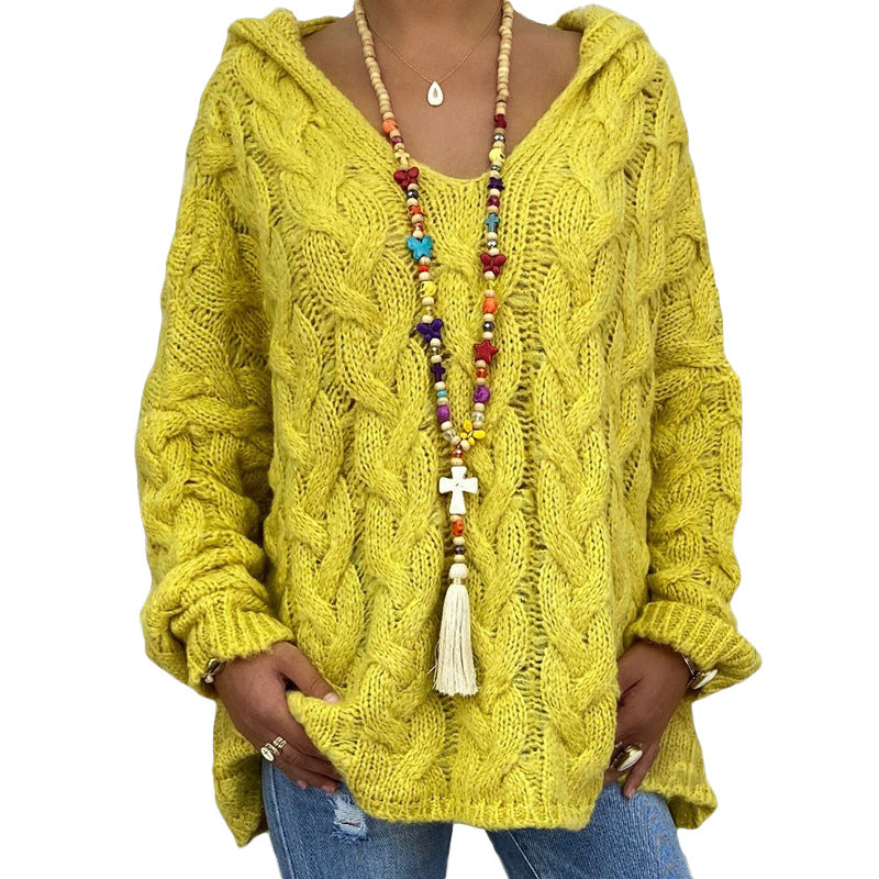 Charlotte - Modischer, locker geschnittener Damenstrickpullover