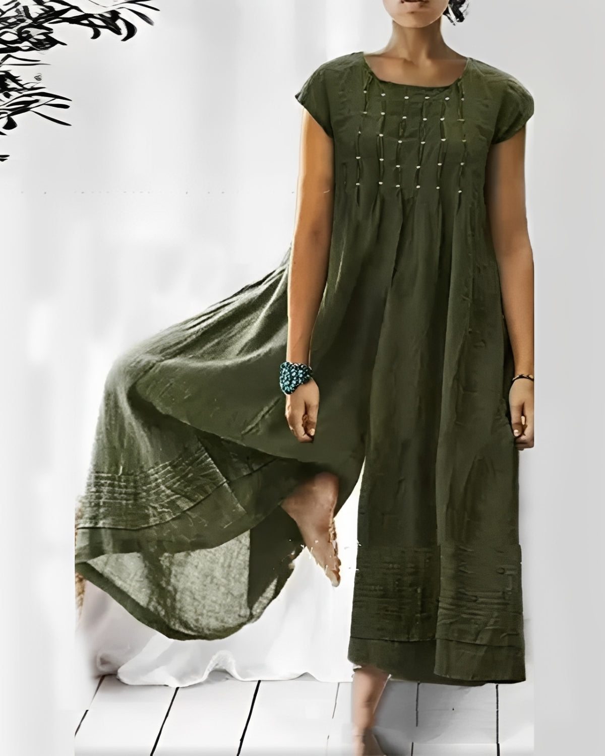Claudia - Schicke Kurzarm-Jumpsuit für Damen
