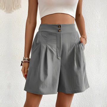 Ilse - Bequeme Shorts mit hoher Taille für Frauen