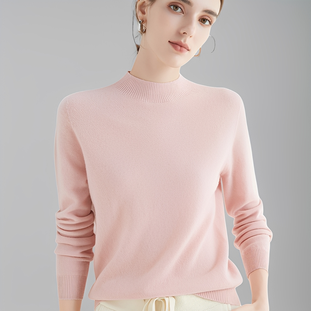 Chrystellene – Komfortabler Damen-Rollkragenpullover