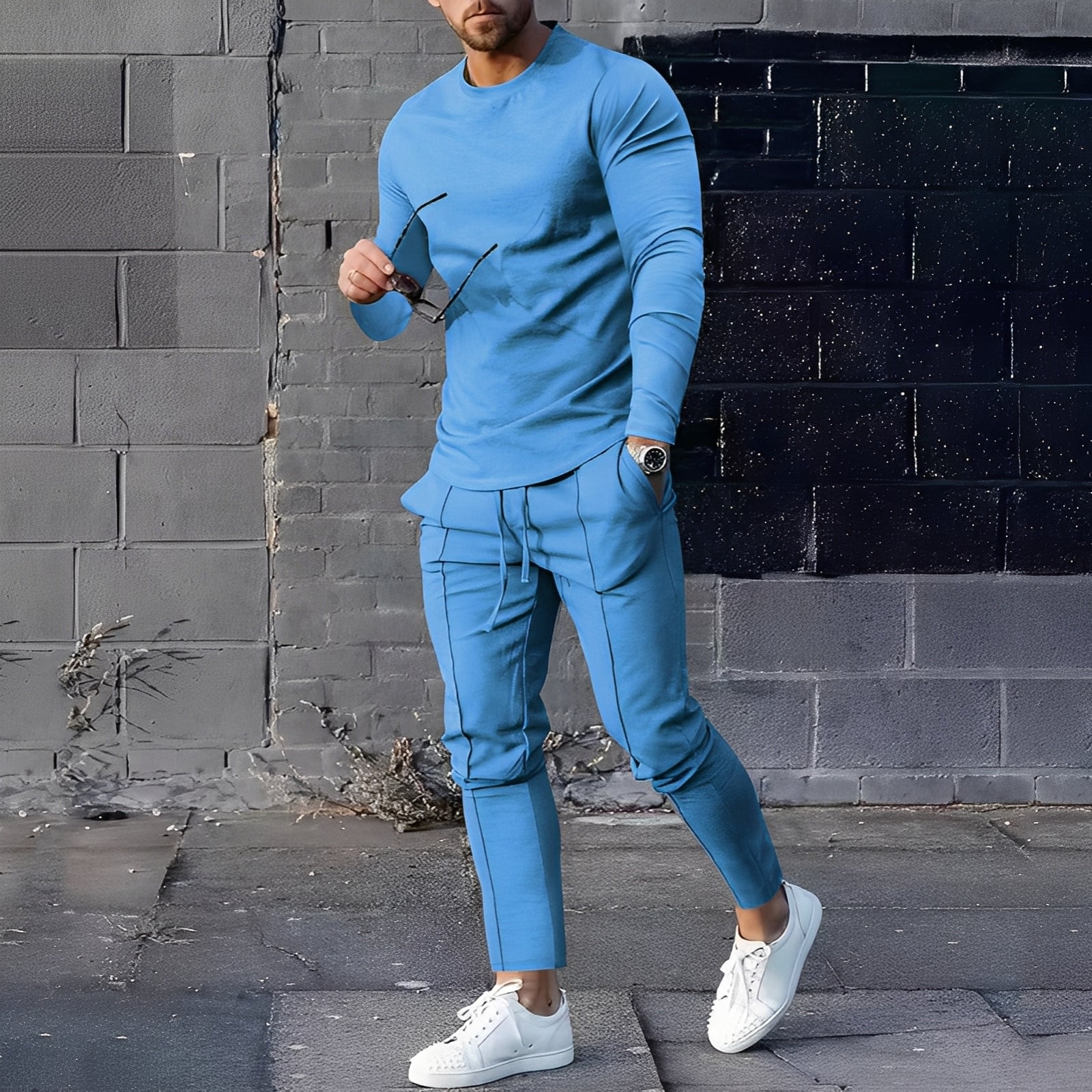 Adélard - Männer-Set aus Pullover und bequemer Hose