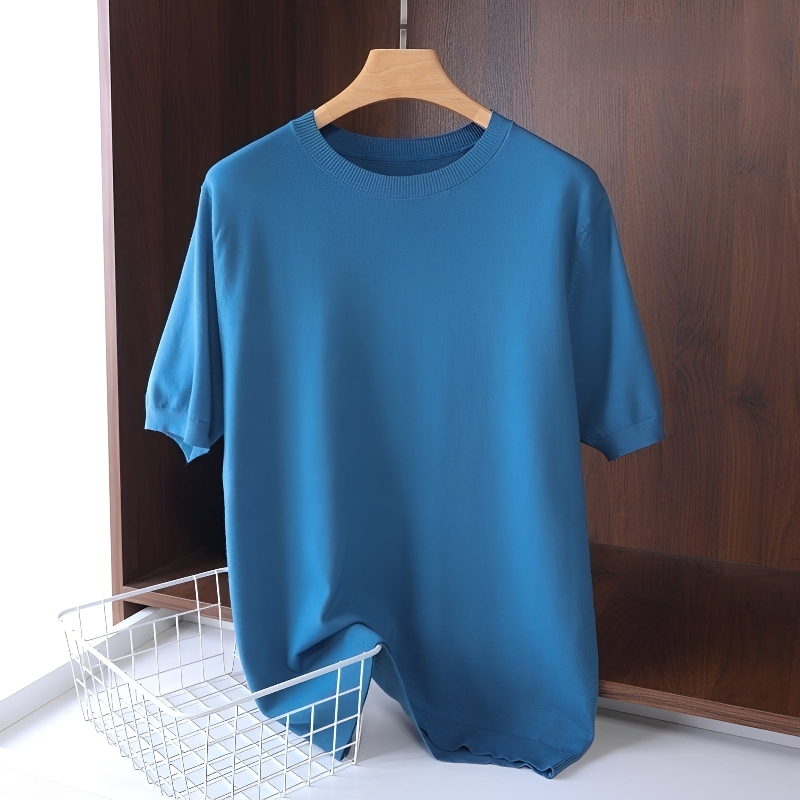 Nannie - Legeres Damen-T-Shirt mit Rundhalsausschnitt