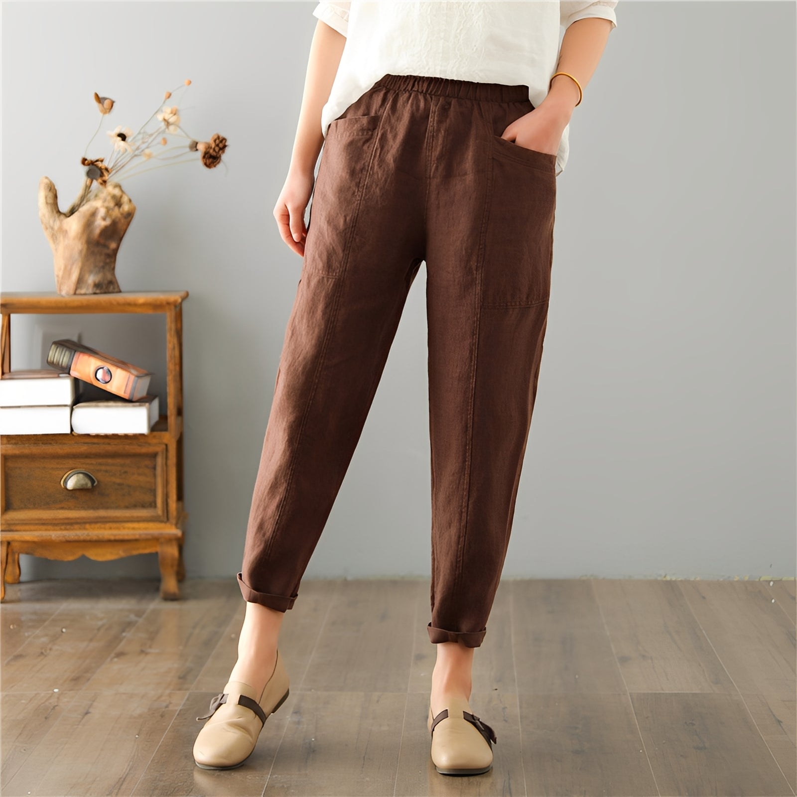 Gretchen - Lässige Hose mit Taschen für Frauen