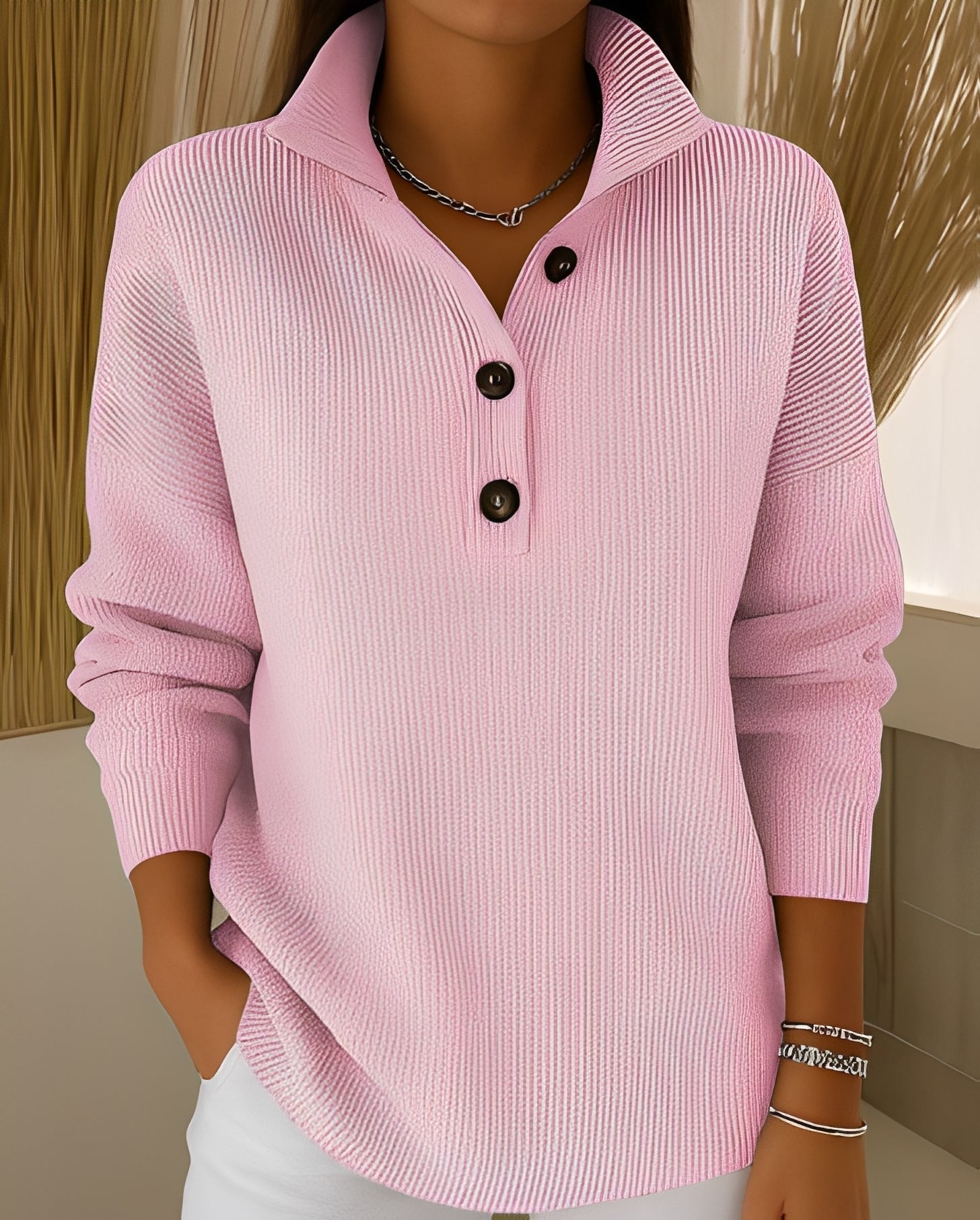 Yancy - Eleganter Damen-Cardigan mit weiter Passform