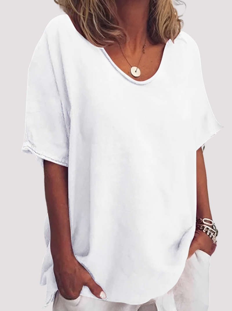 Joanne - Lässige und weite Bluse für Damen