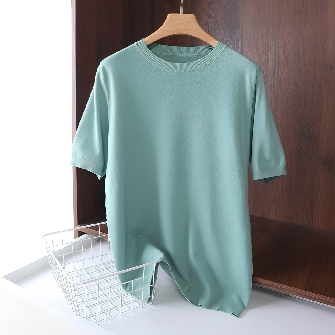 Nannie - Legeres Damen-T-Shirt mit Rundhalsausschnitt