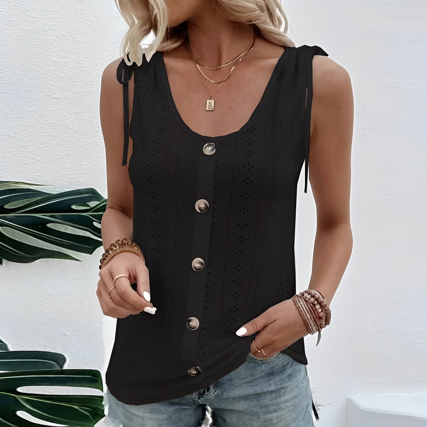 Millie - Eleganter ärmelloser Tanktop für Frauen