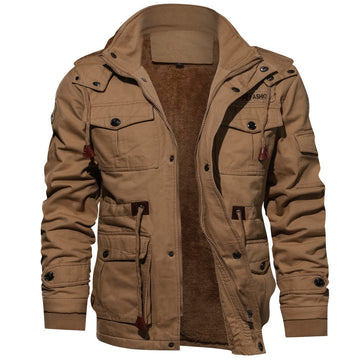 Dawson - Herren-Winterjacke wasserdicht und warm gefüttert mit Fleece